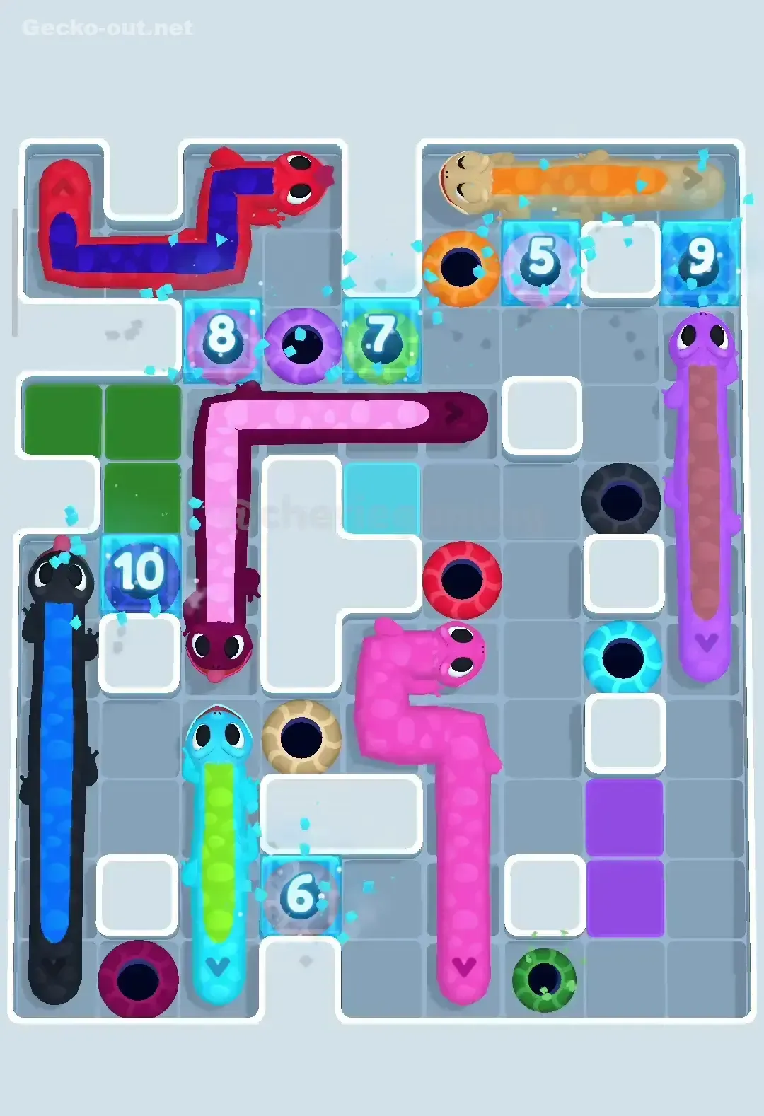 Gecko Out Level 65 Screenshot