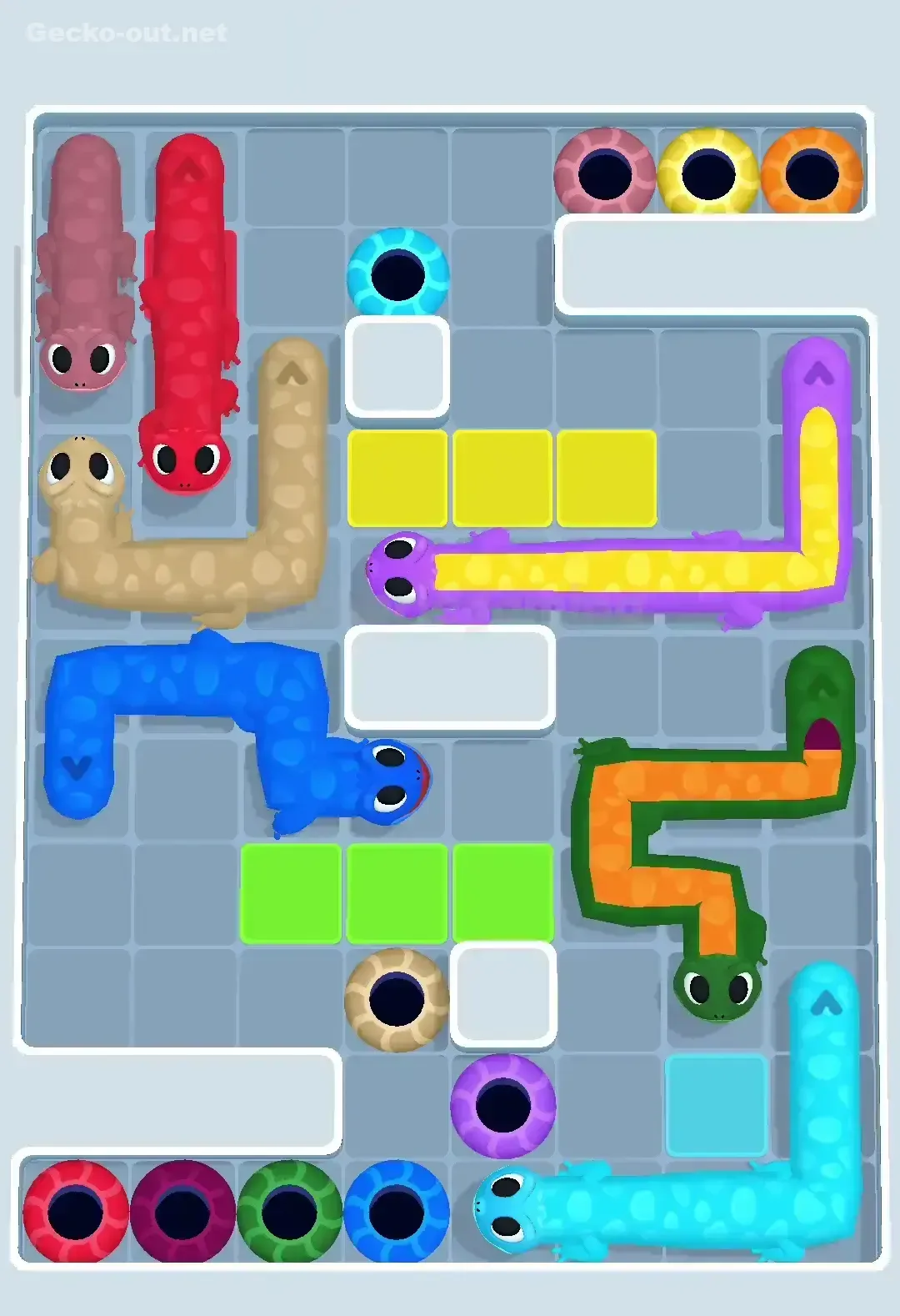 Gecko Out Level 64 Solution 3