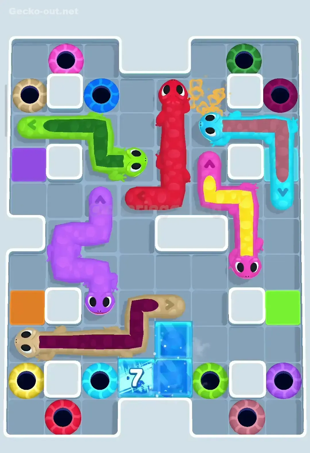 Gecko Out Level 63 Screenshot