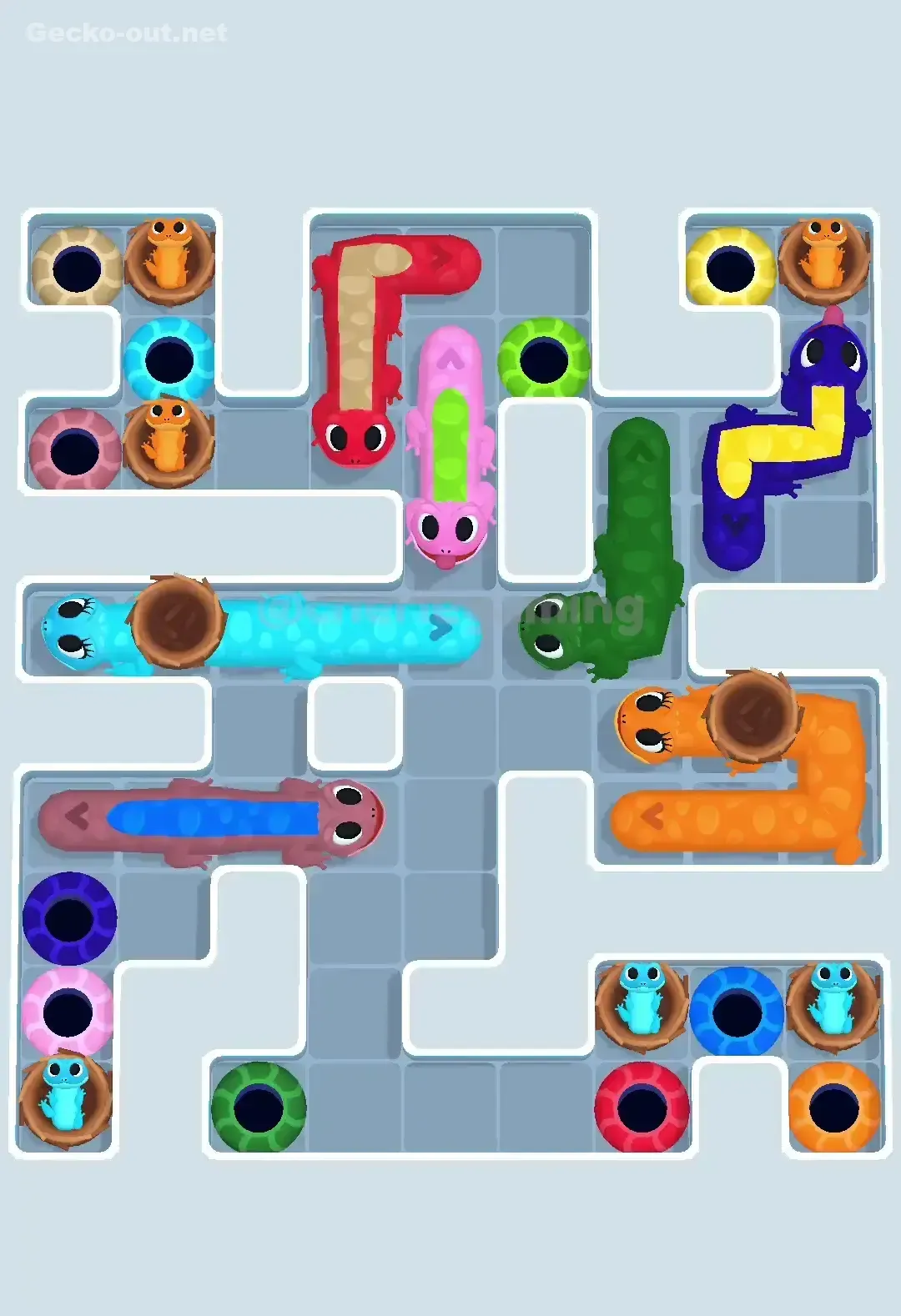 Gecko Out Level 614 Screenshot