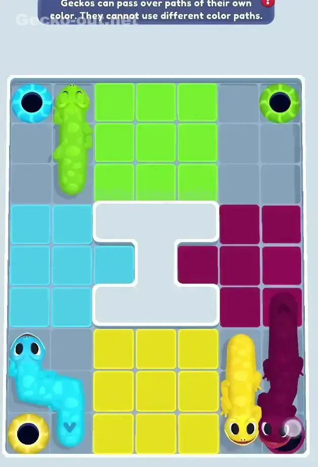 Gecko Out Level 59 Screenshot