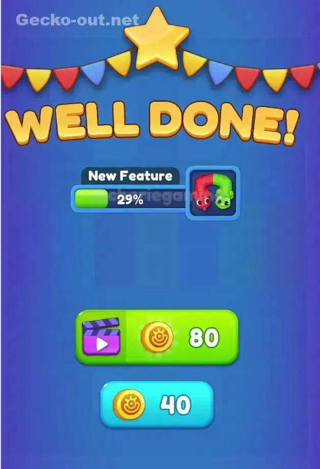 Gecko Out Level 60 Solution 3