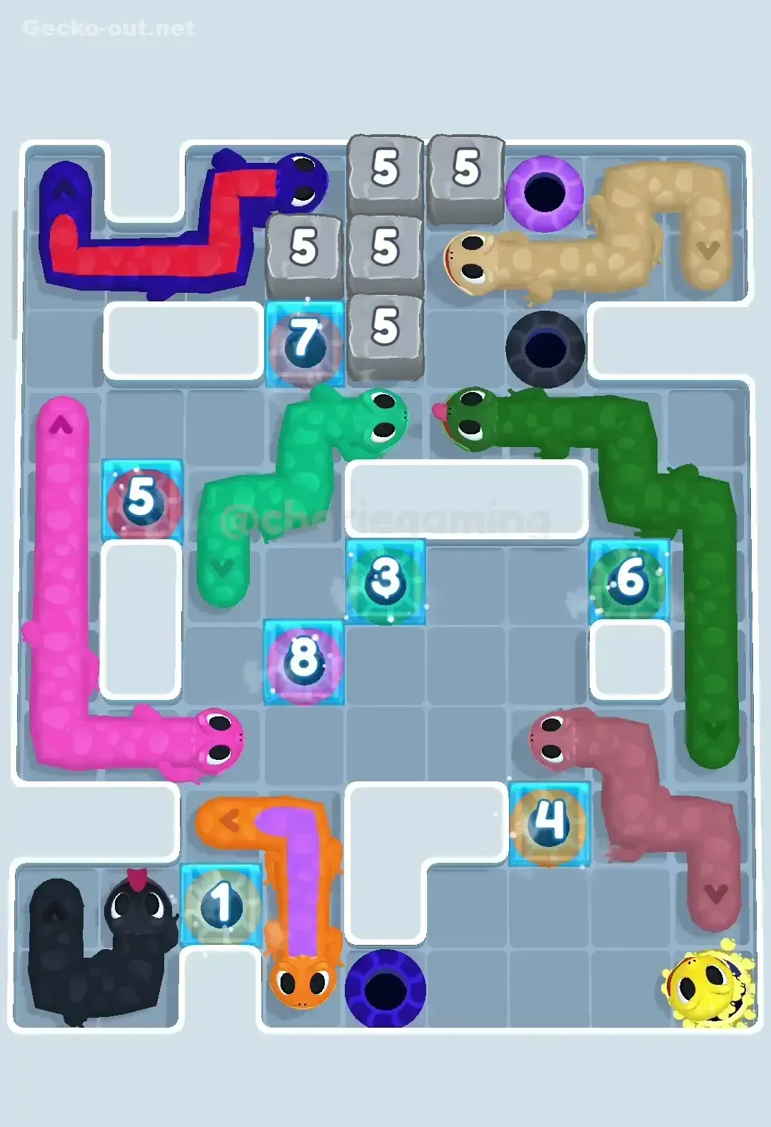 Gecko Out Level 58 Solution 2