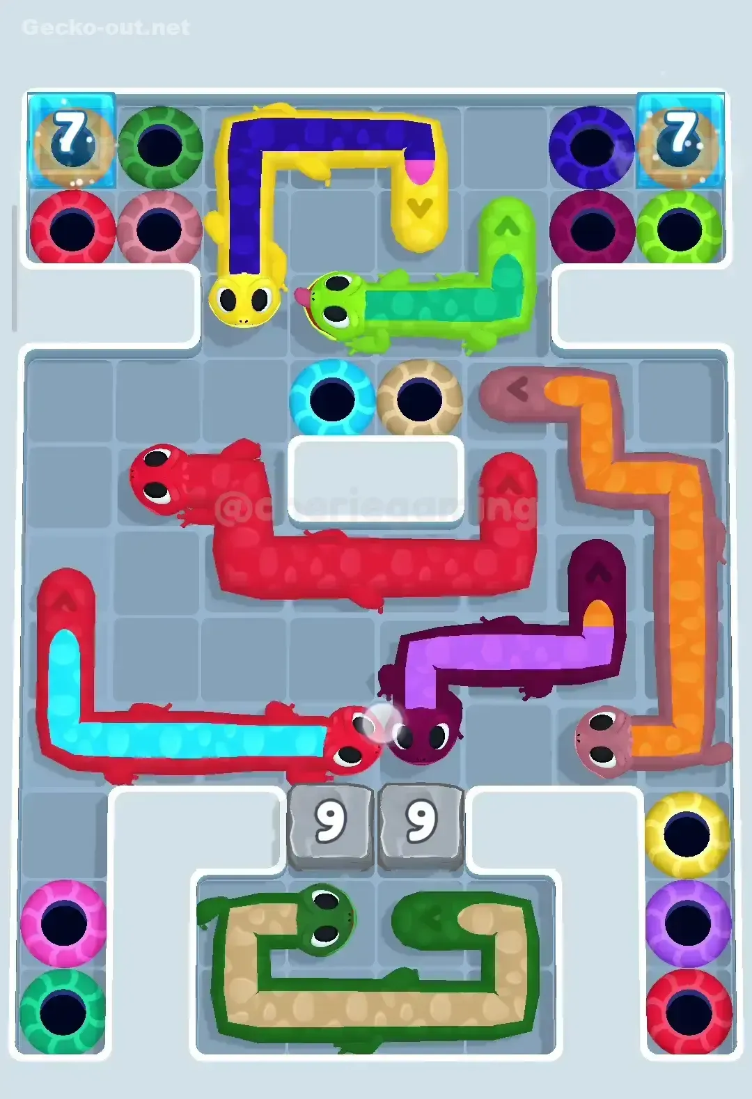 Gecko Out Level 57 Solution 1
