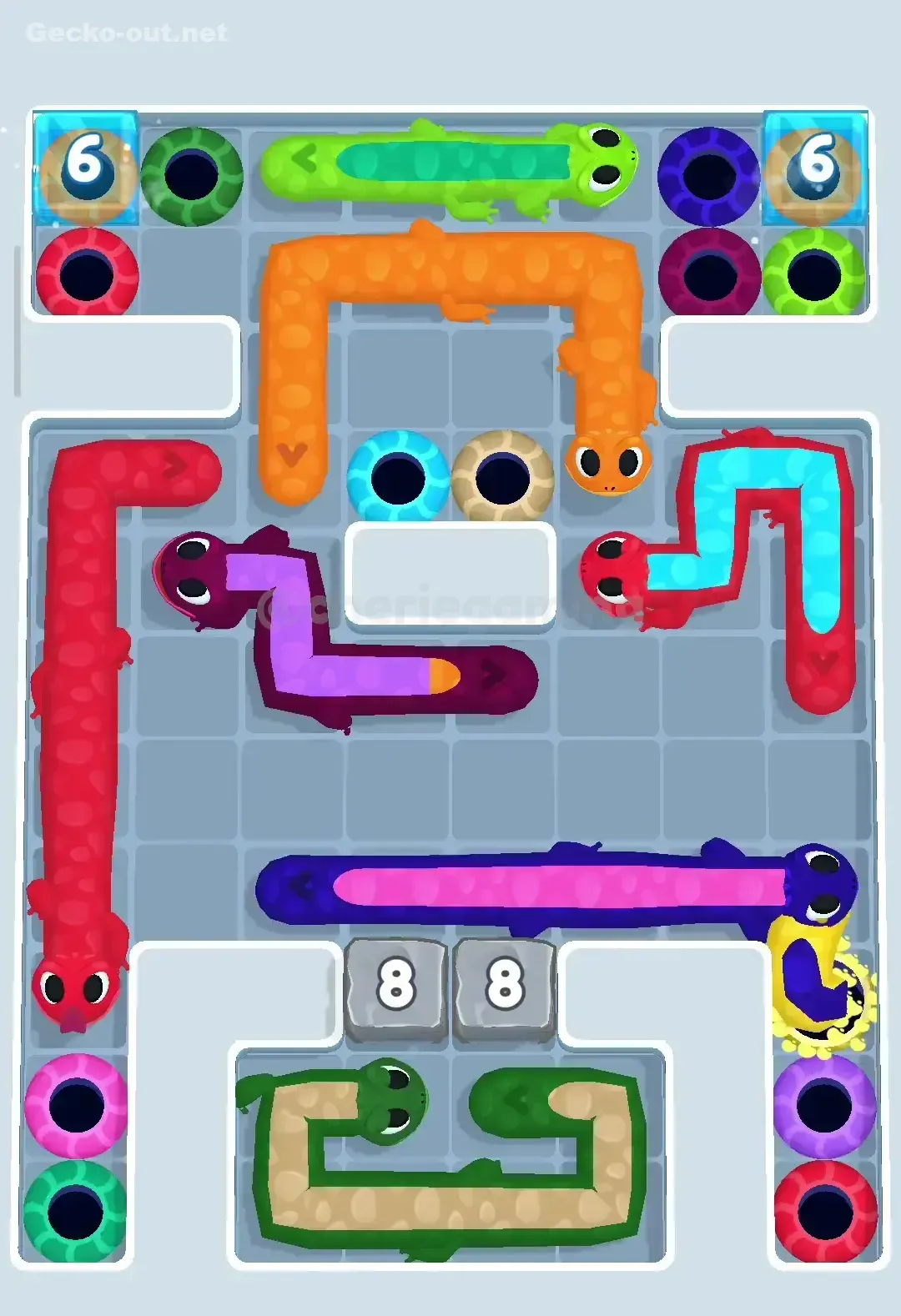 Gecko Out Level 57 Solution 2