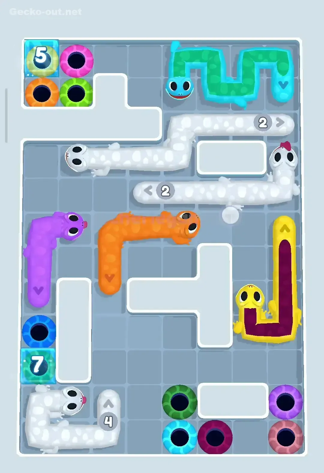 Gecko Out Level 50 Screenshot