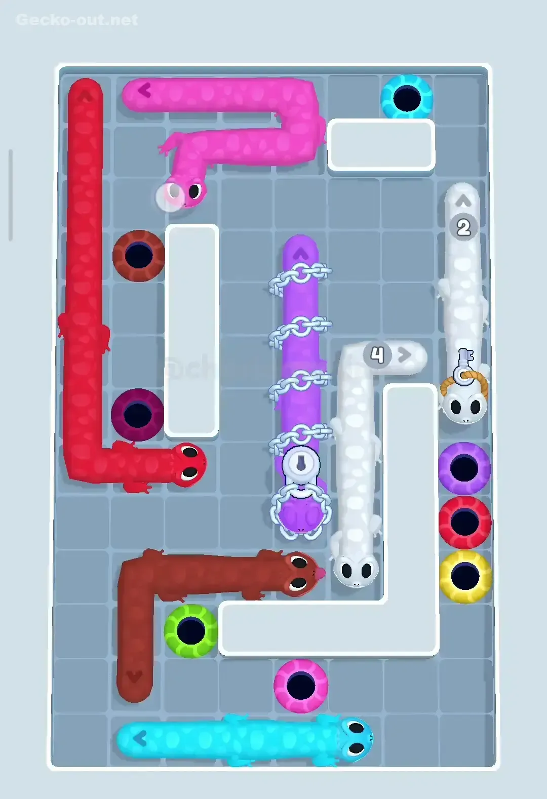 Gecko Out Level 47 Solution 3