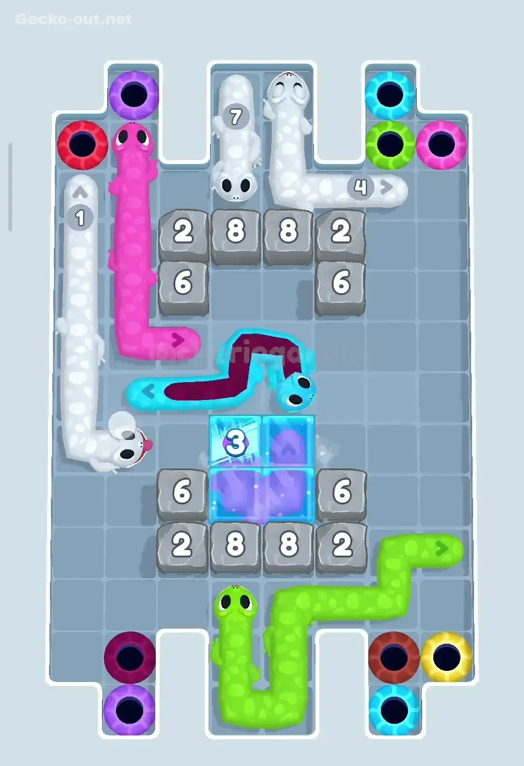Gecko Out Level 46 Solution 1