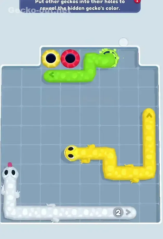 Gecko Out Level 45 Solution 2