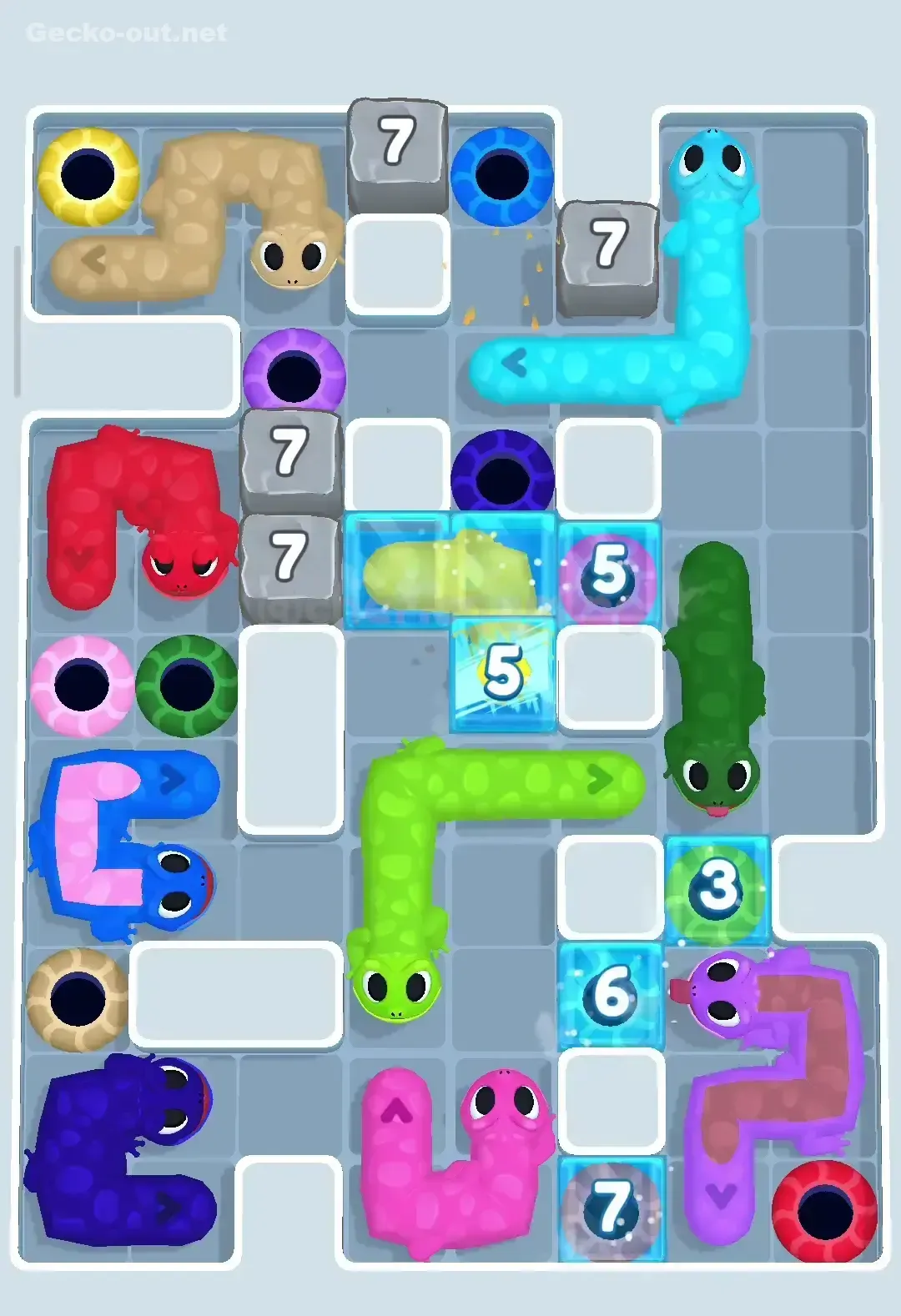 Gecko Out Level 44 Screenshot