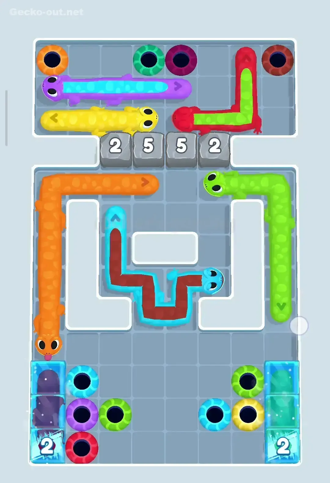 Gecko Out Level 41 Solution 1