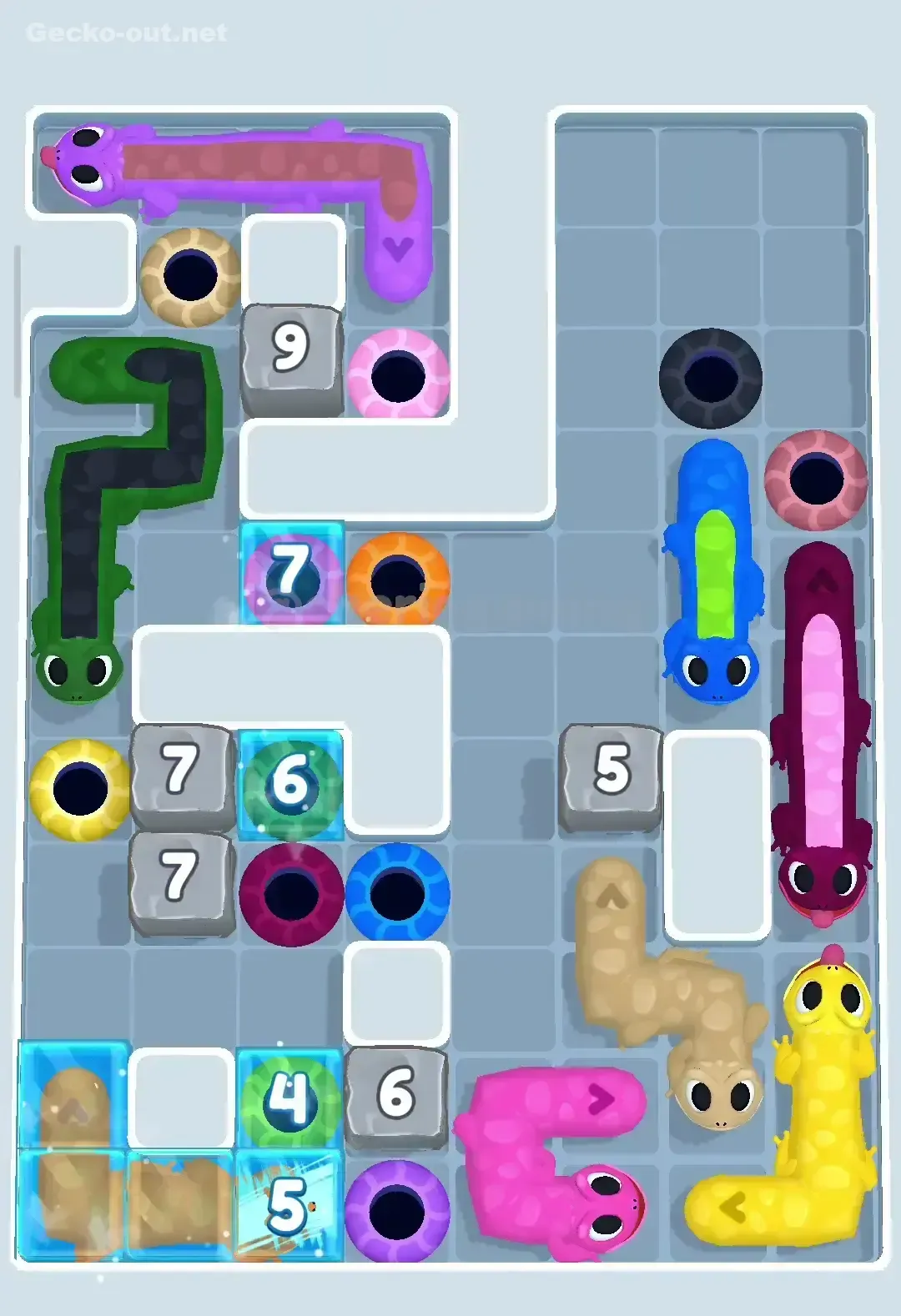 Gecko Out Level 39 Solution 2