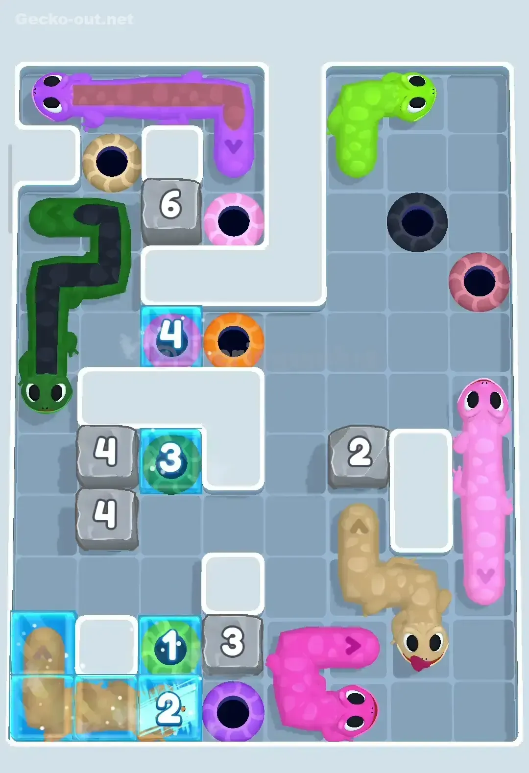 Gecko Out Level 39 Solution 3