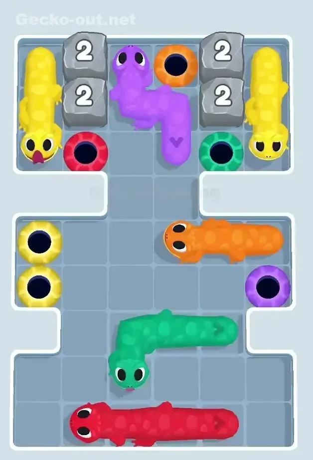 Gecko Out Level 38 Screenshot
