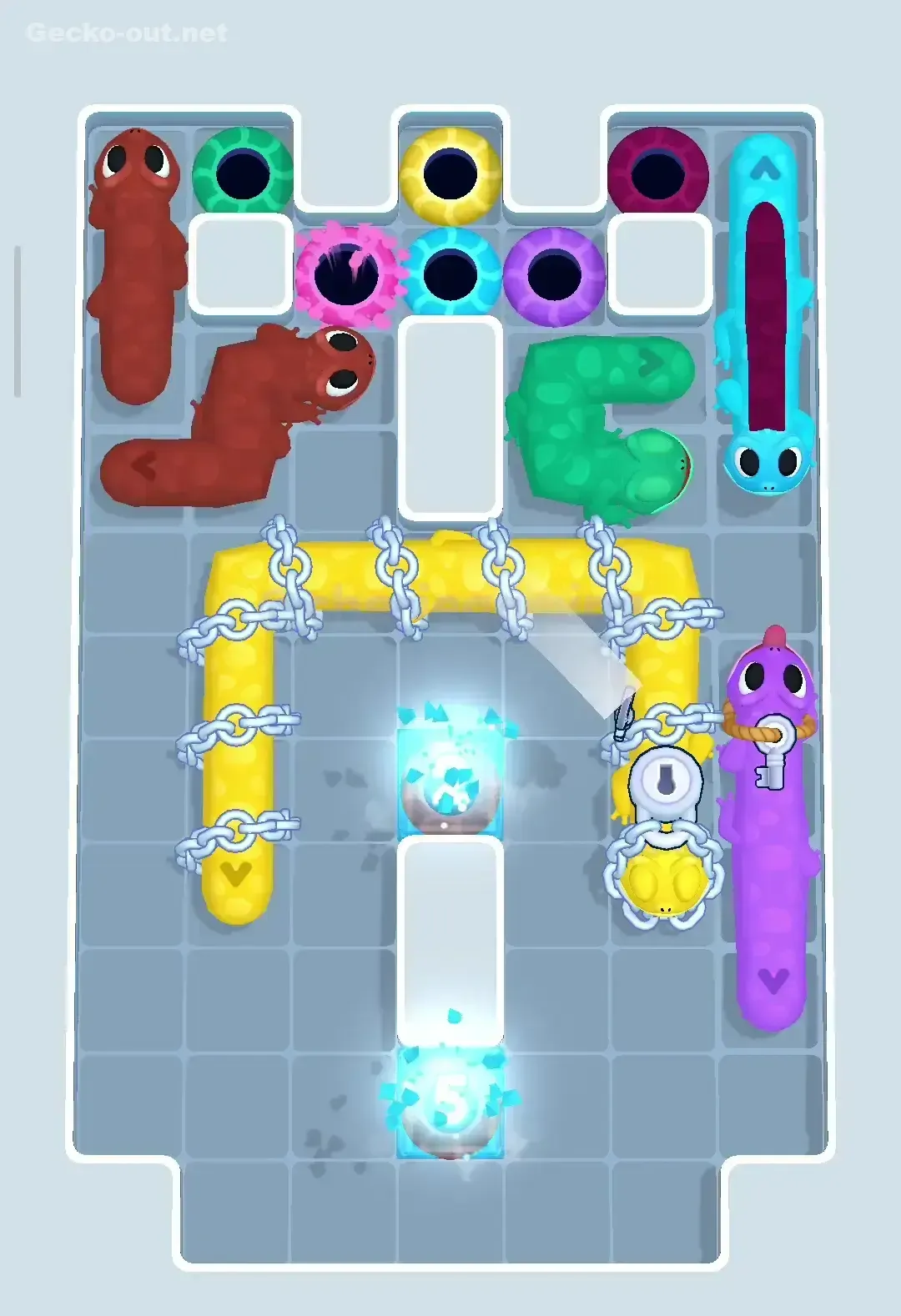 Gecko Out Level 36 Solution 2