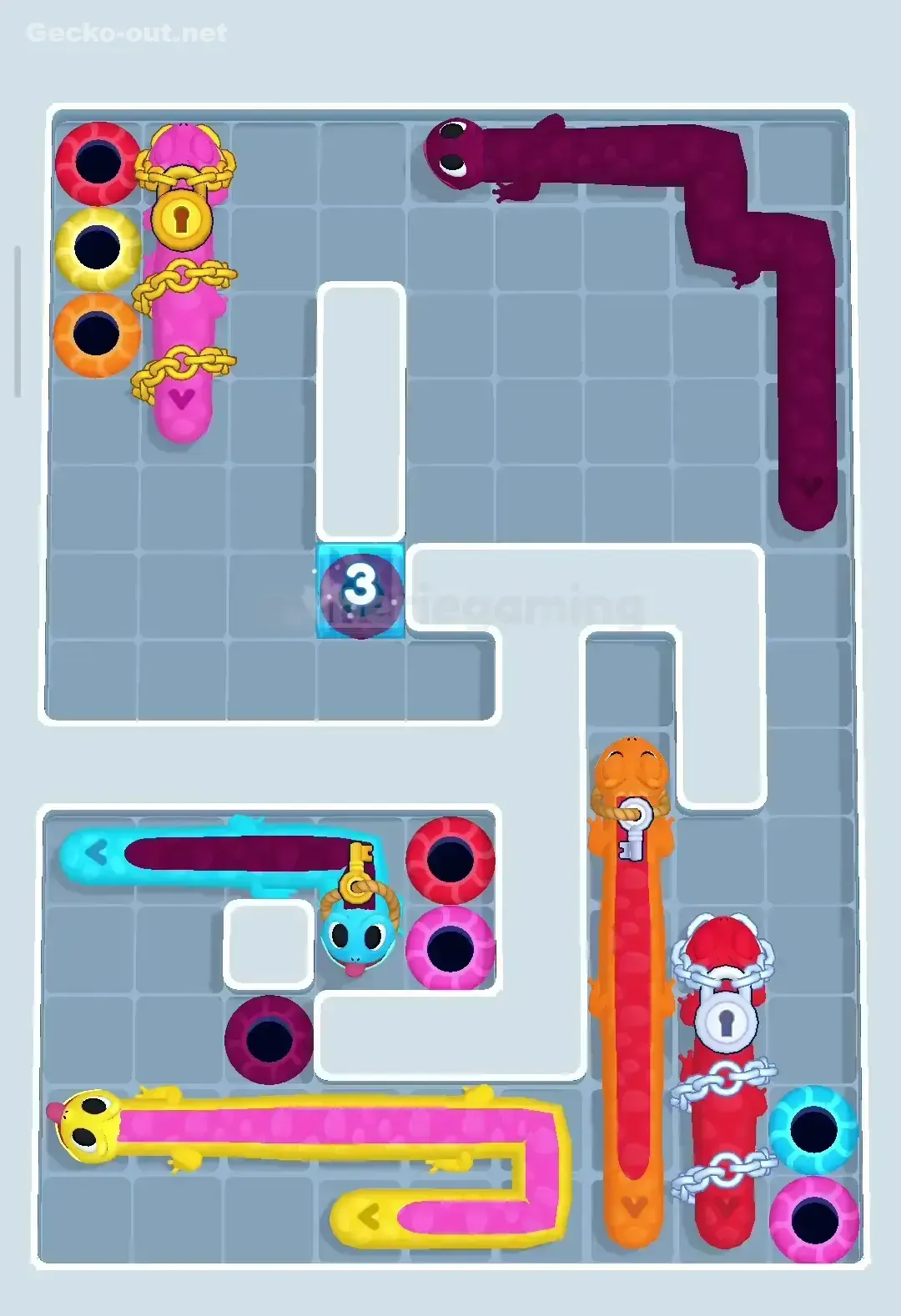 Gecko Out Level 35 Solution 2