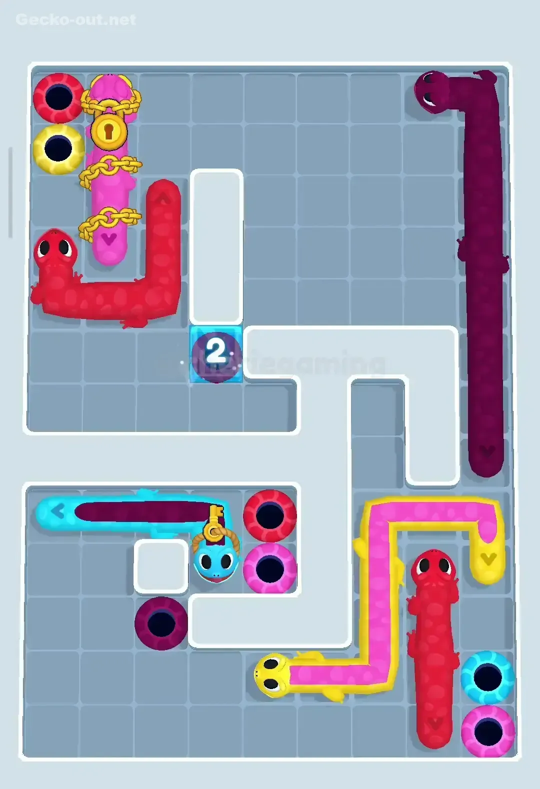 Gecko Out Level 35 Solution 3