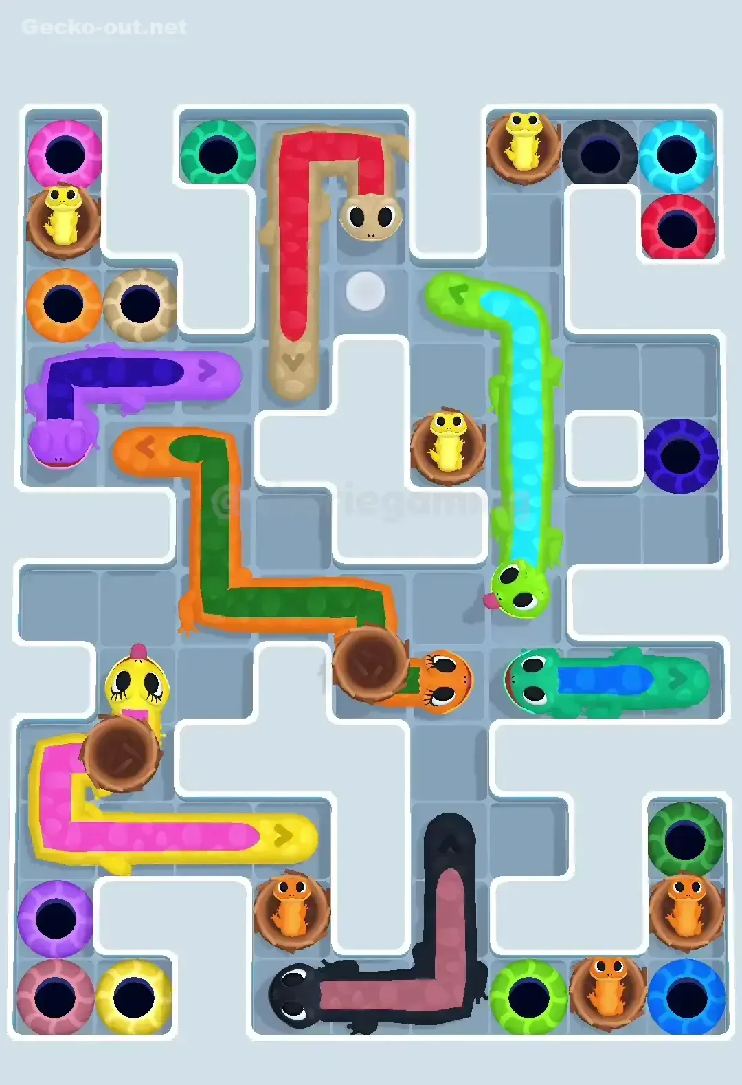 Gecko Out Level 607 Screenshot