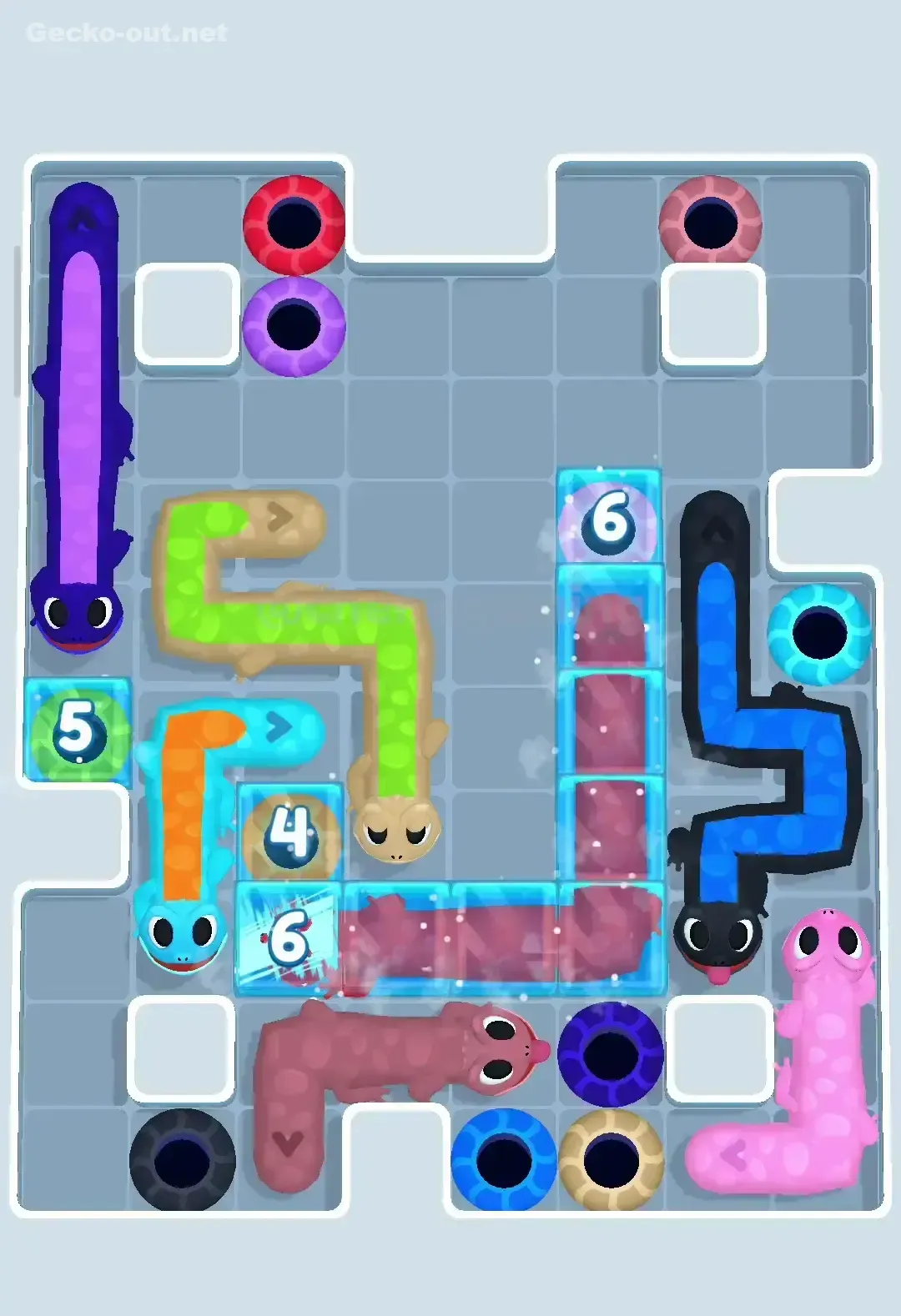 Gecko Out Level 32 Solution 2