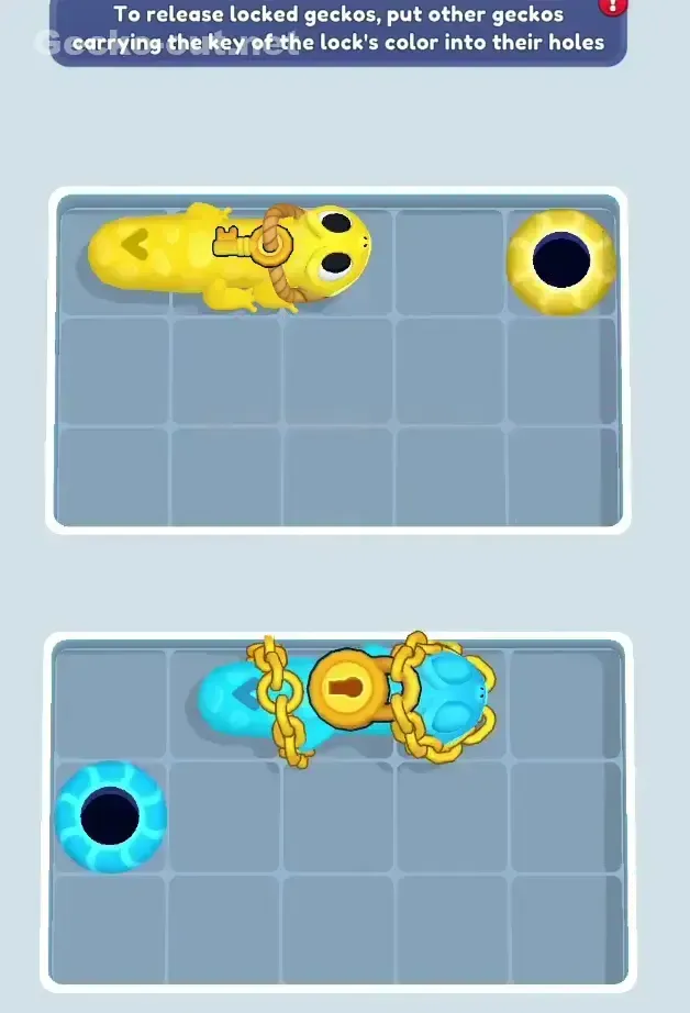 Gecko Out Level 30 Solution 2