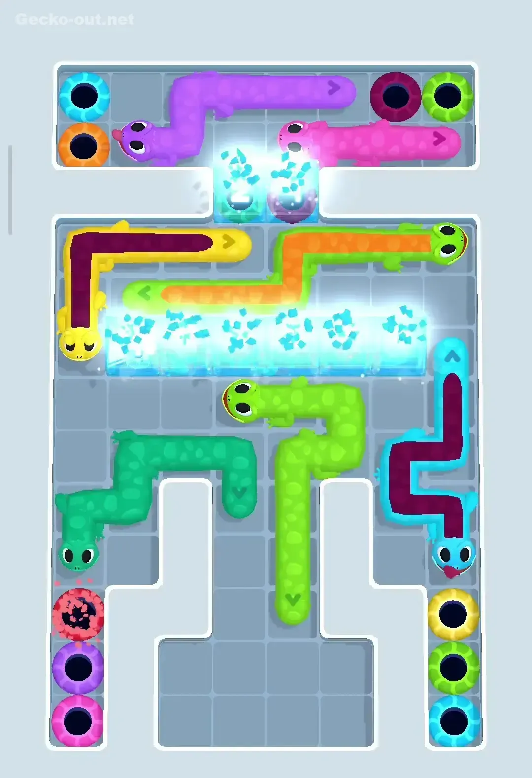 Gecko Out Level 29 Solution 1