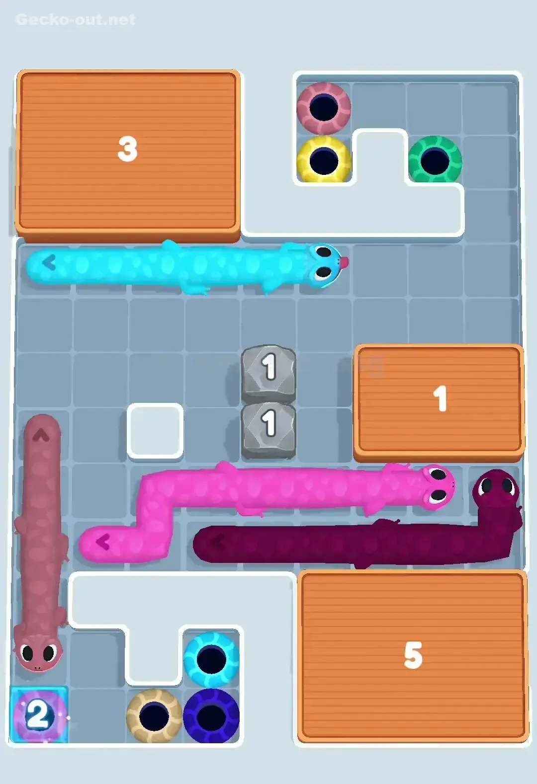 Gecko Out Level 80 Solution 2