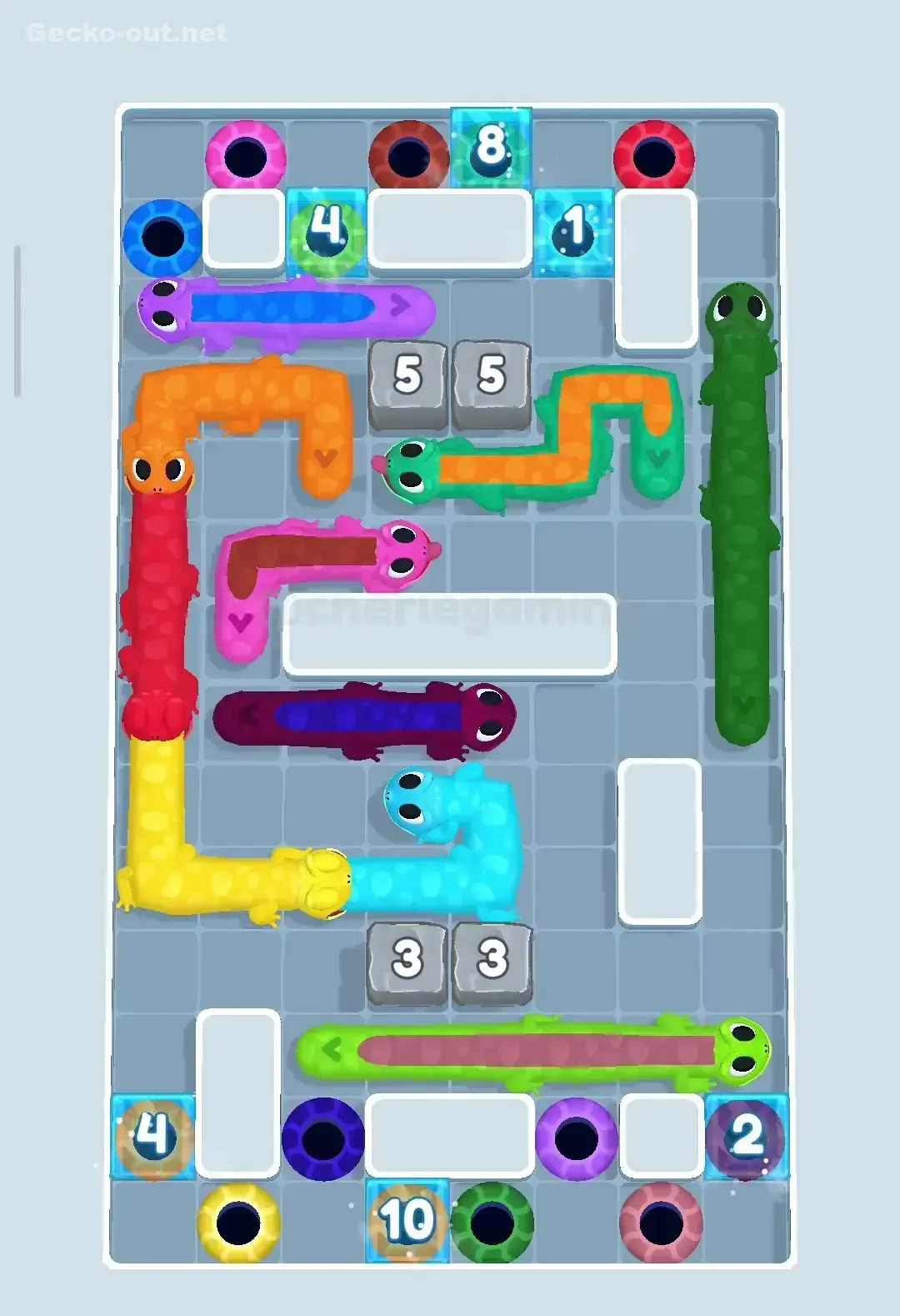 Gecko Out Level 69 Screenshot