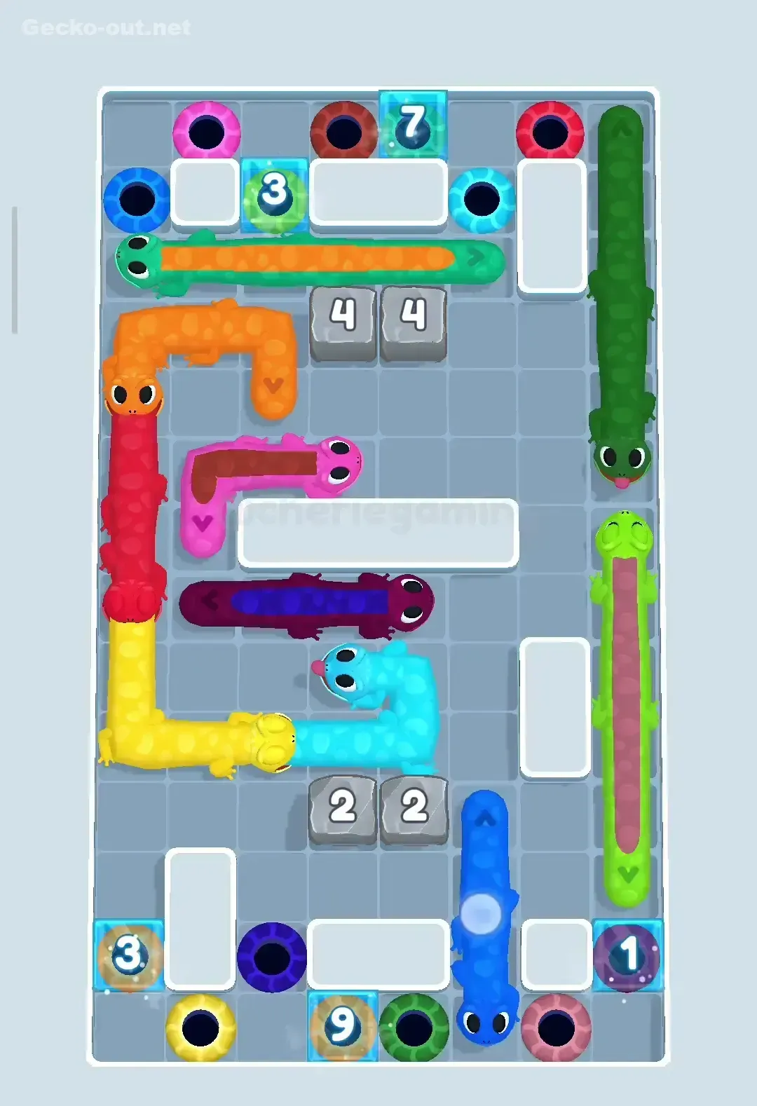 Gecko Out Level 69 Solution 2