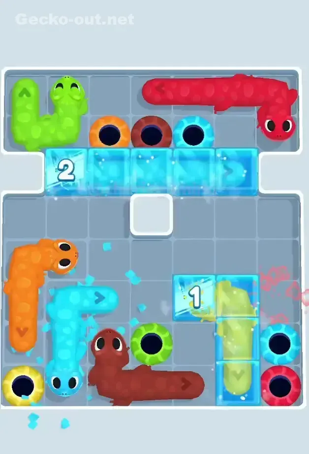 Gecko Out Level 19 Solution 1