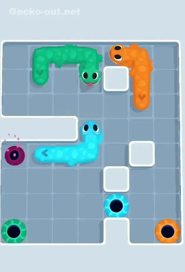 Gecko Out Level 15 Solution 2