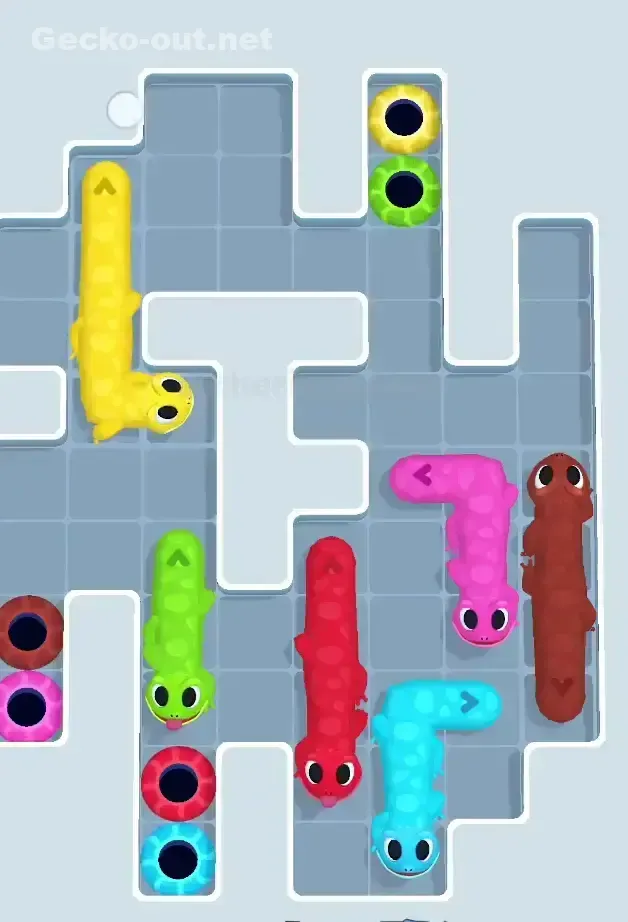 Gecko Out Level 11 Solution 1