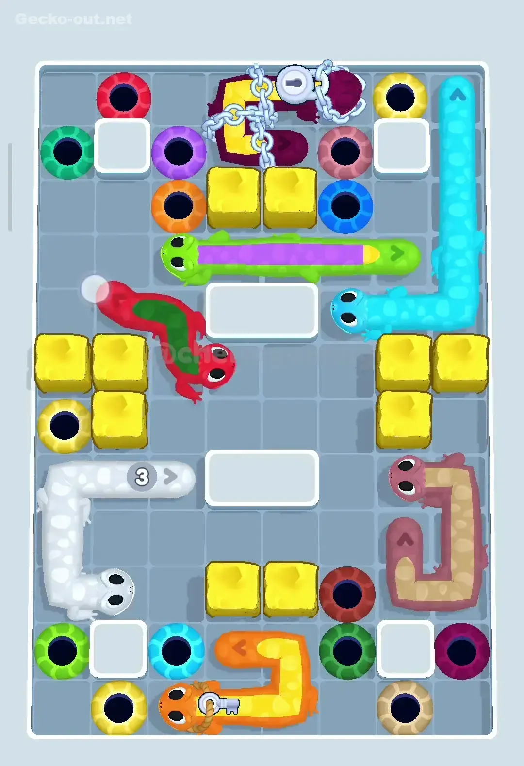 Gecko Out Level 113 Solution 2