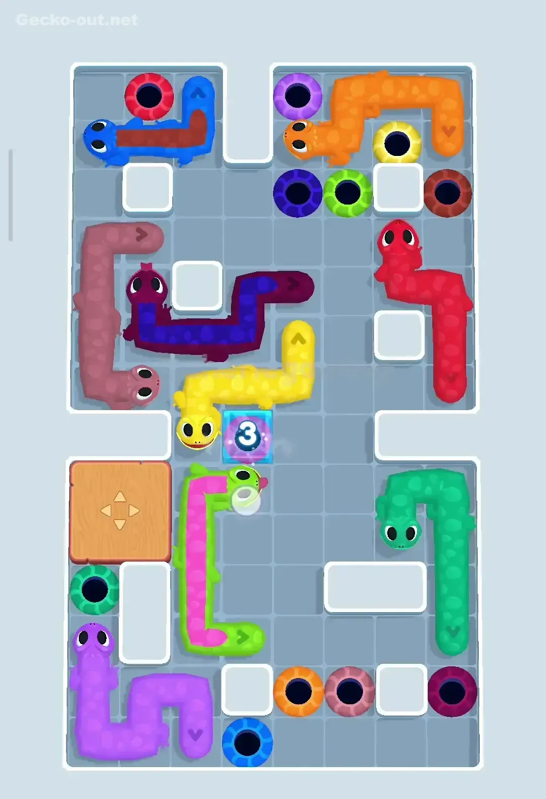 Gecko Out Level 126 Screenshot