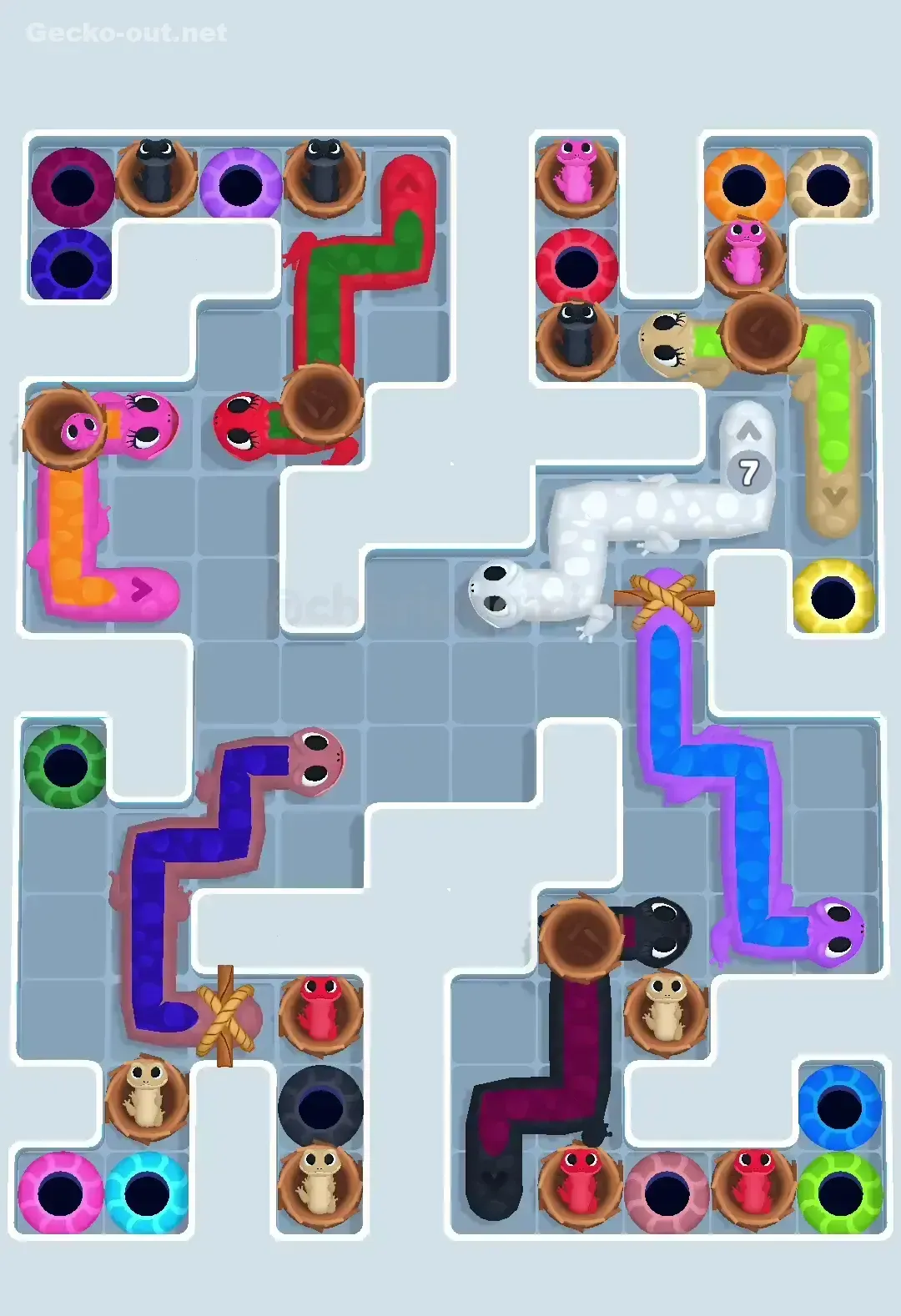 Gecko Out Level 604 Screenshot