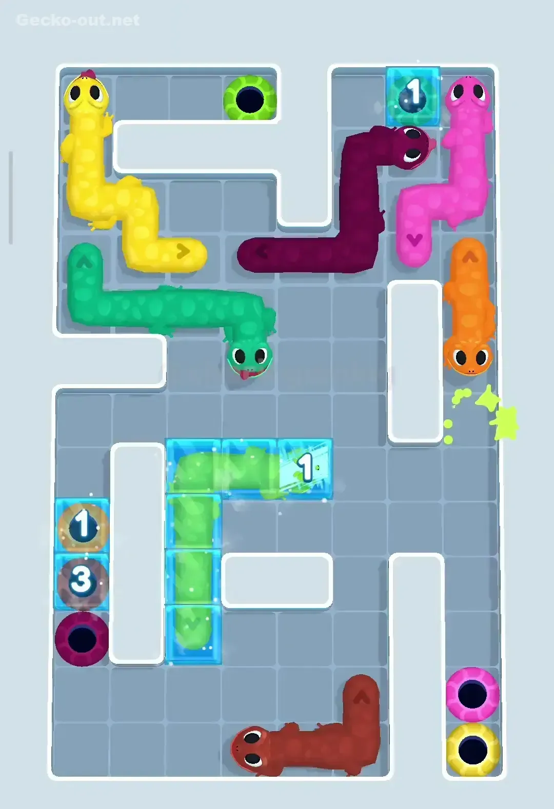 Gecko Out Level 26 Solution 3