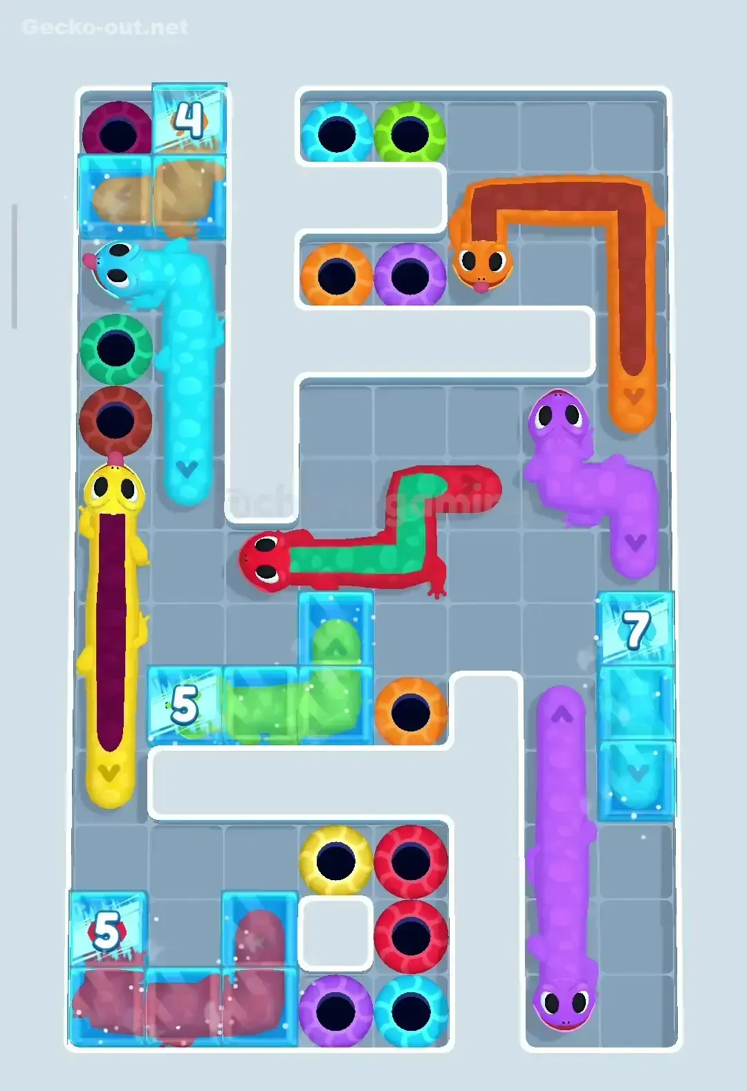 Gecko Out Level 22 Screenshot