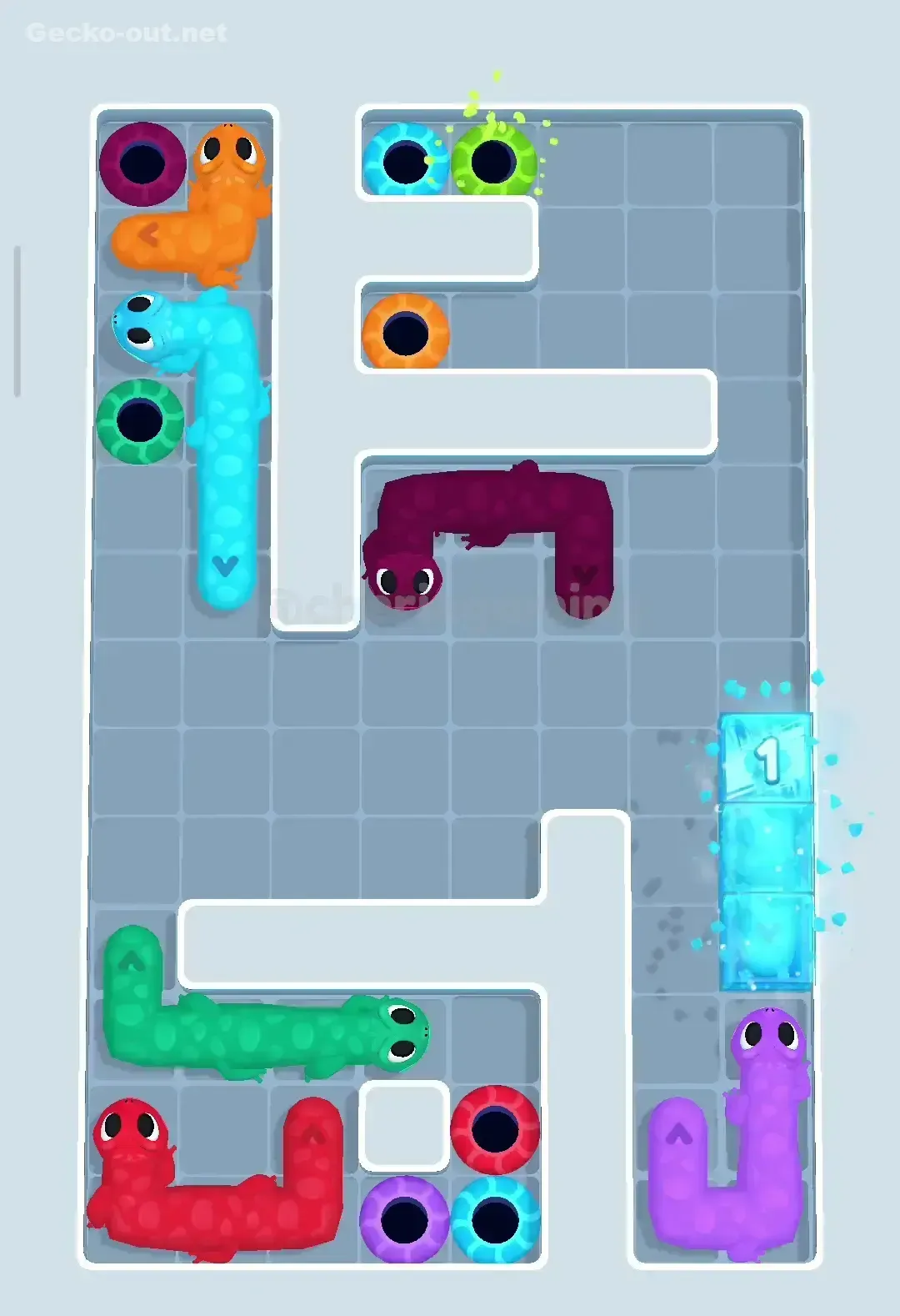 Gecko Out Level 22 Solution 3