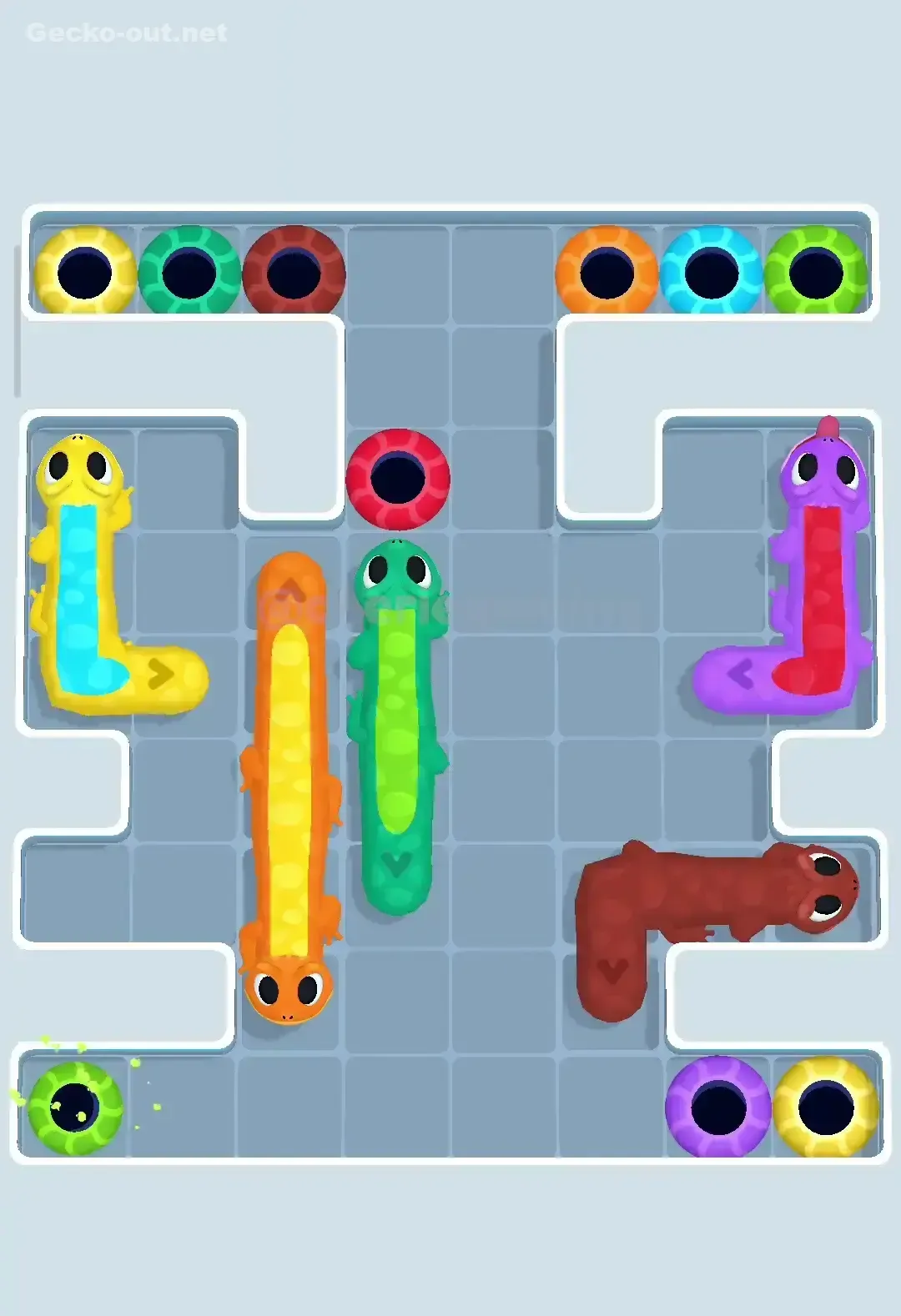 Gecko Out Level 17 Solution 2