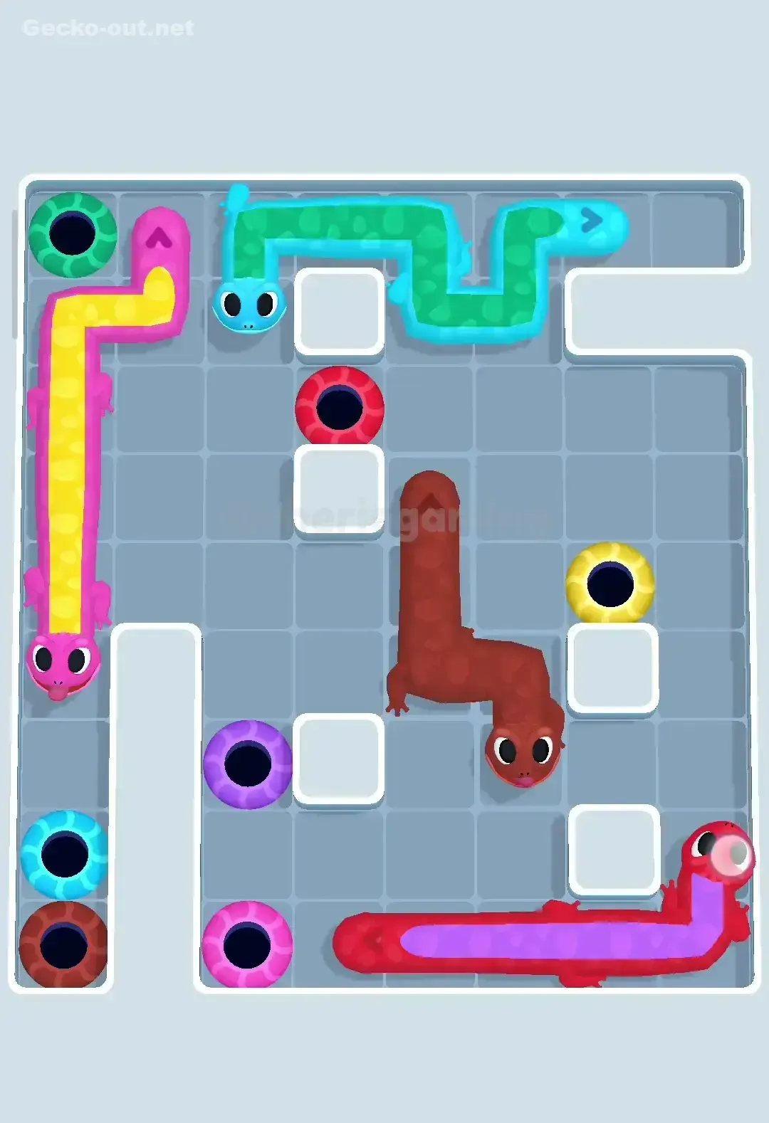 Gecko Out Level 16 Solution 2