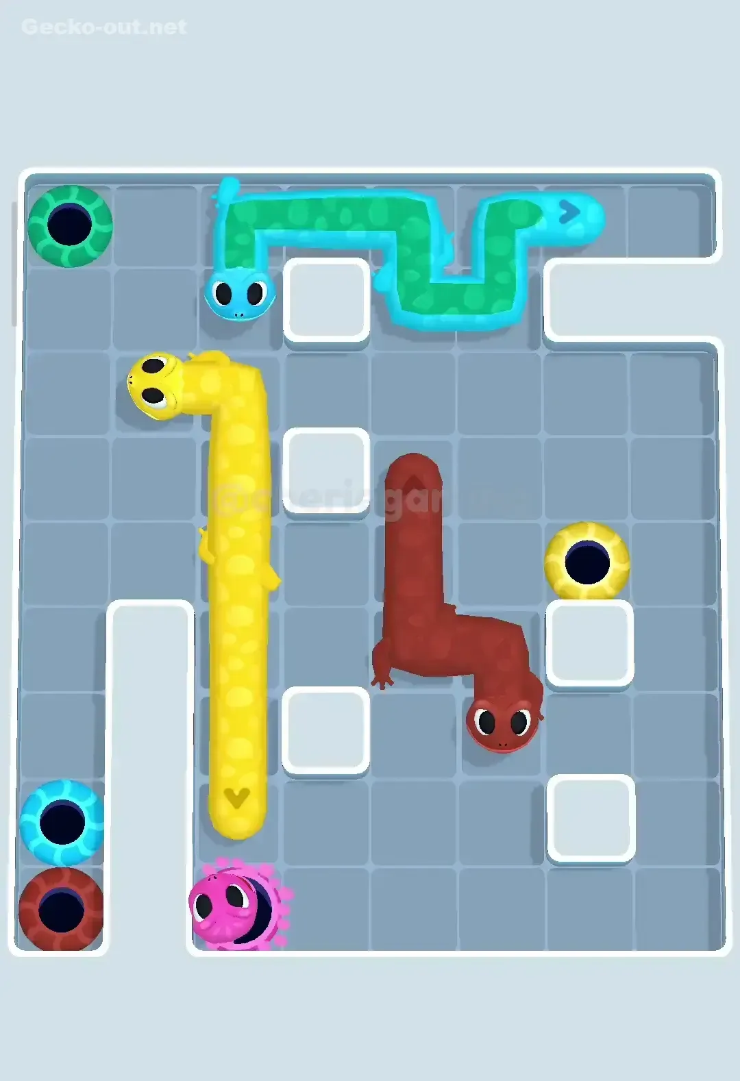 Gecko Out Level 16 Solution 3