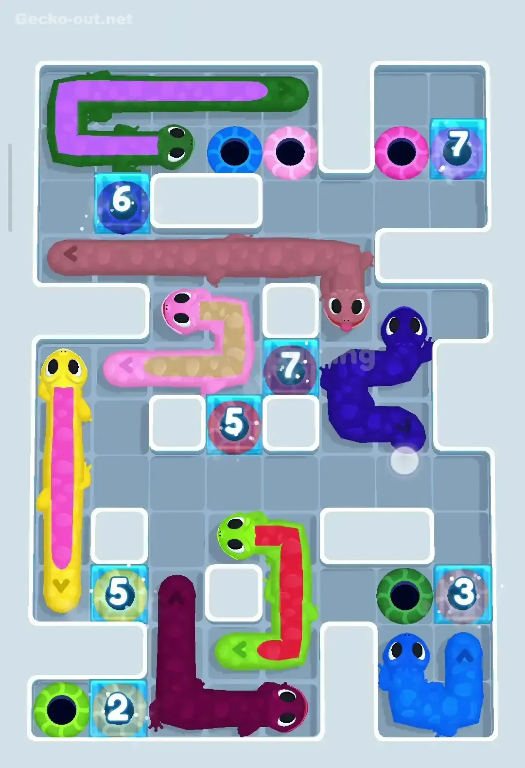 Gecko Out Level 265 Solution 3