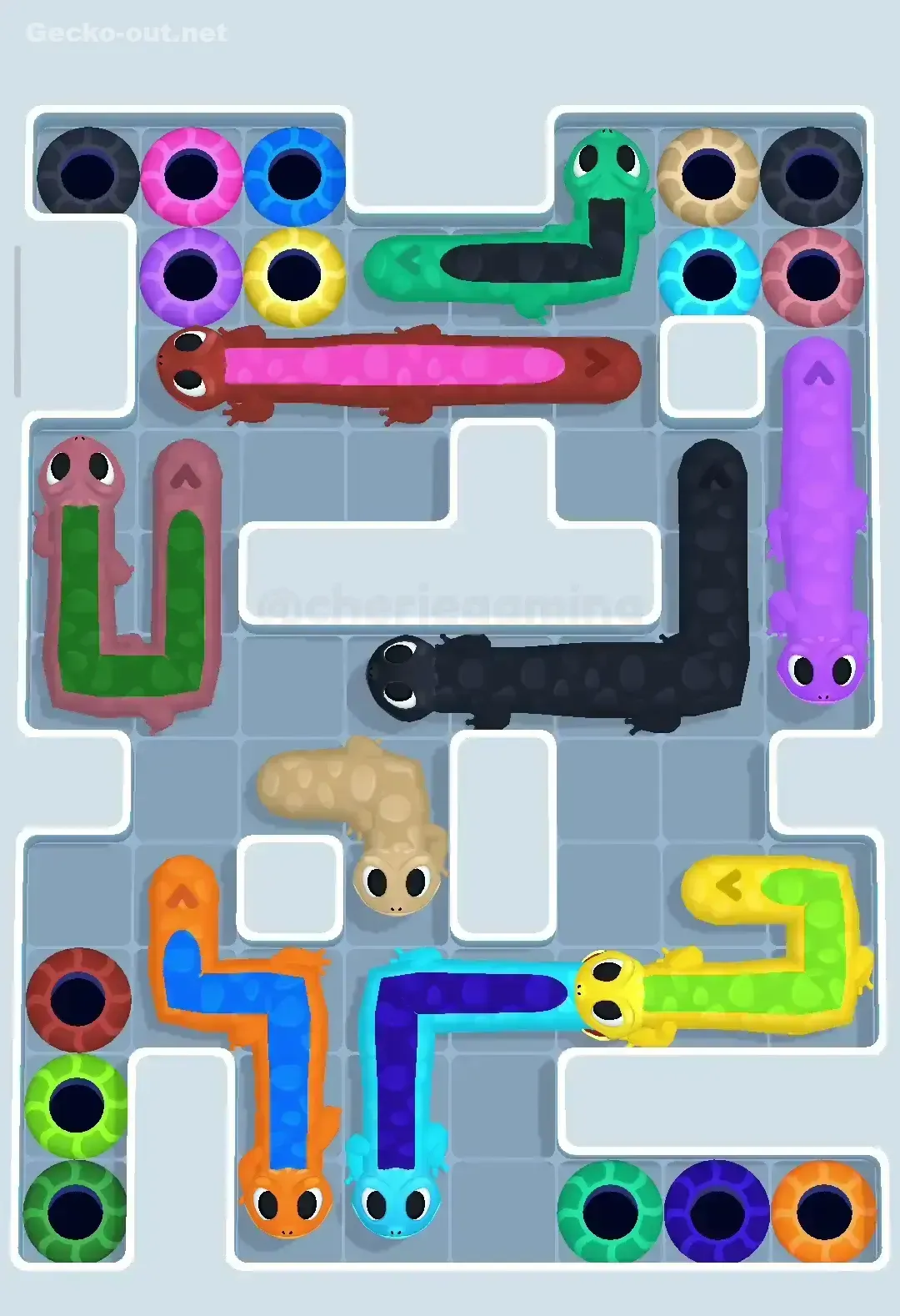 Gecko Out Level 263 Solution 1