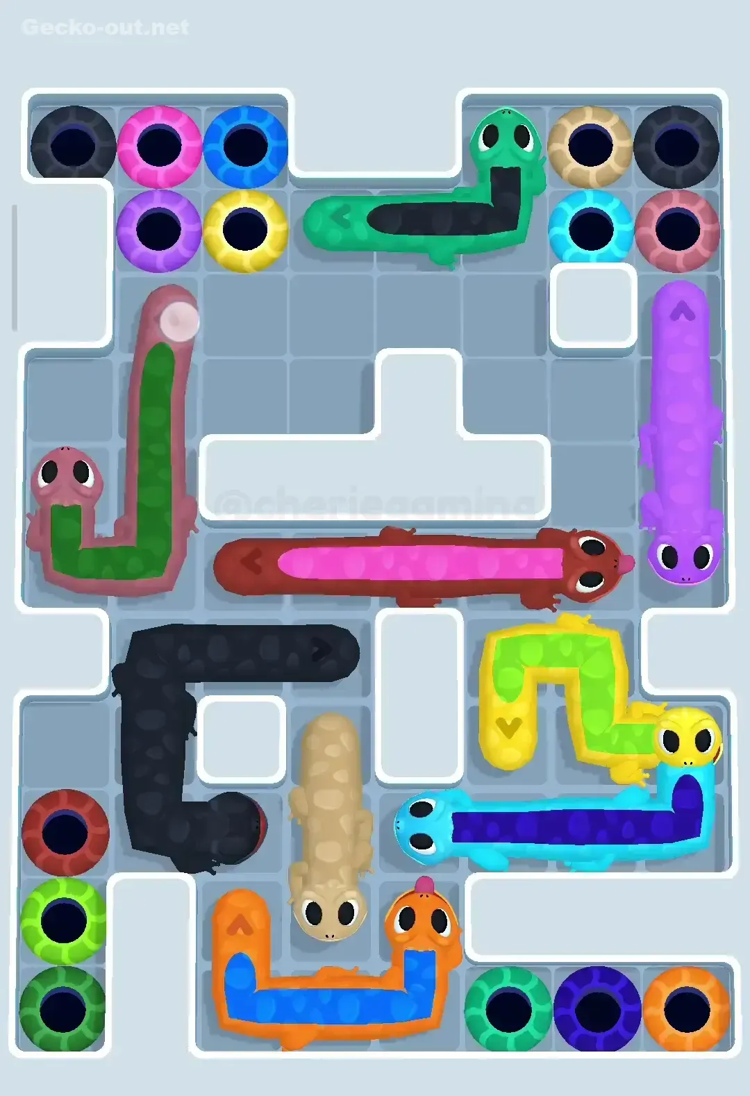 Gecko Out Level 263 Solution 2