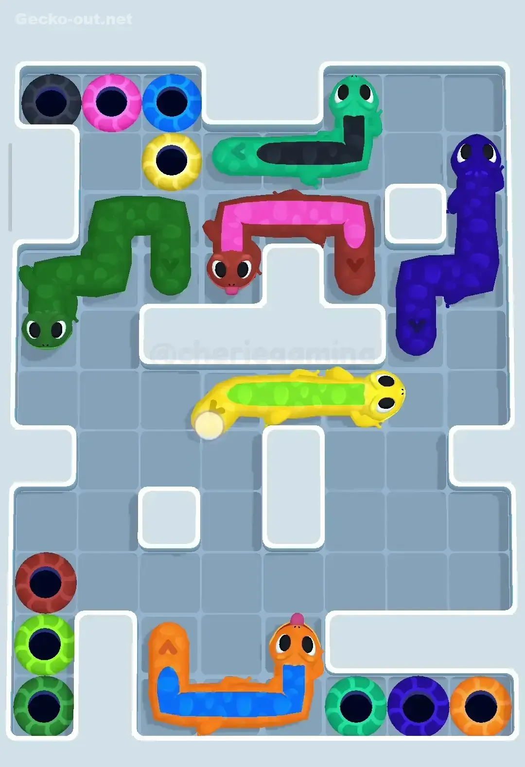 Gecko Out Level 263 Solution 3