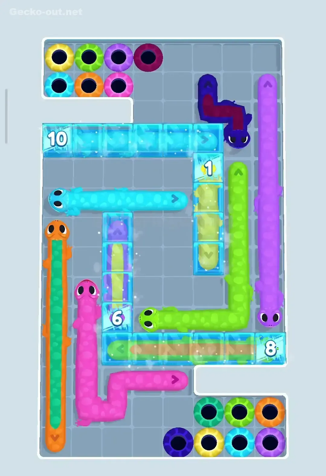 Gecko Out Level 76 Solution 2