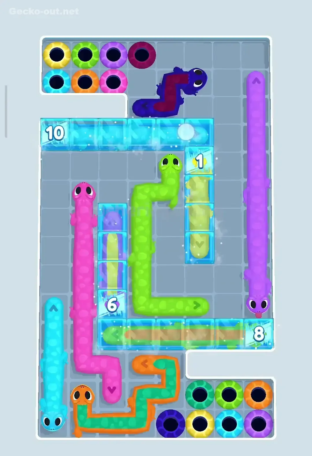 Gecko Out Level 76 Solution 3