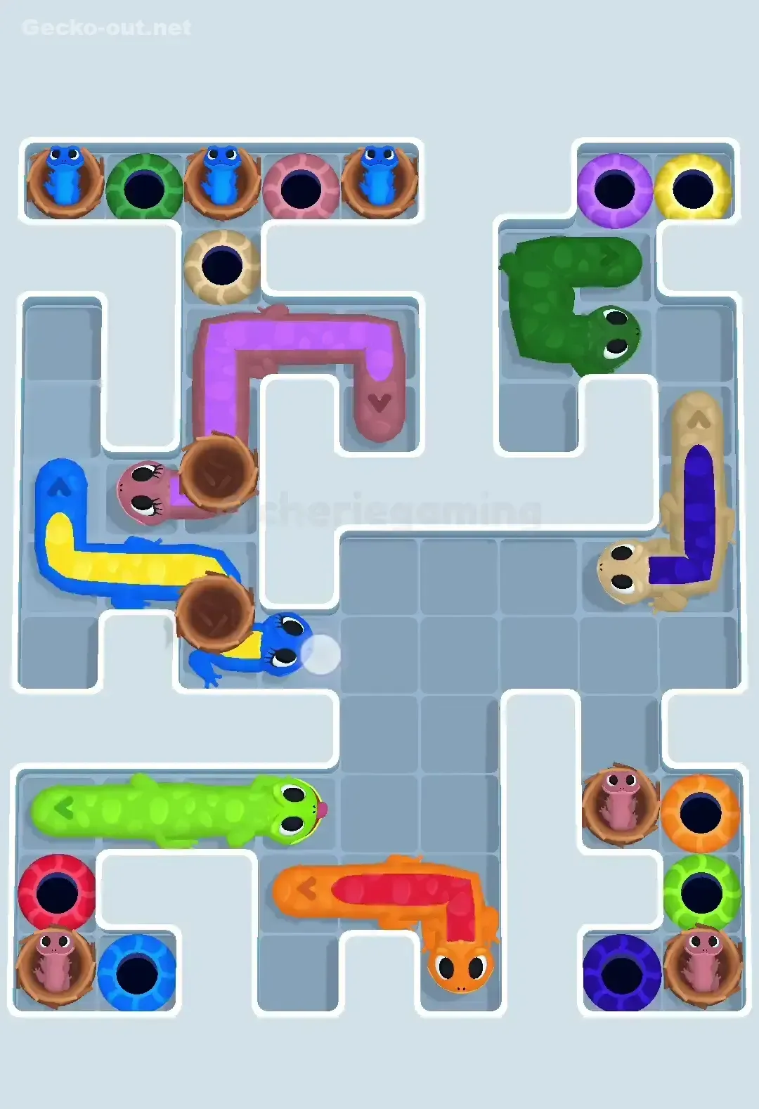 Gecko Out Level 603 Solution 2