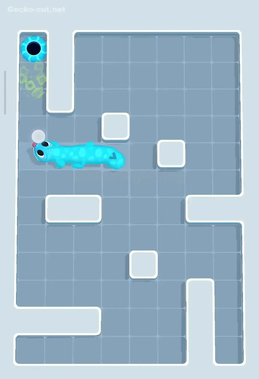 Gecko Out Level 21 Solution 4