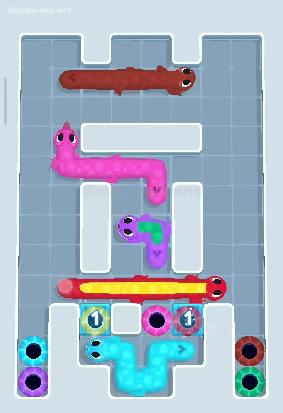 Gecko Out Level 27 Solution 3