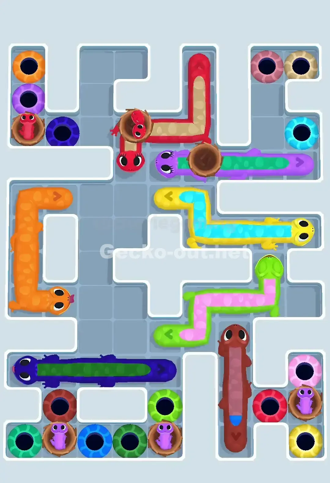 Gecko Out Level 660 Solution 1